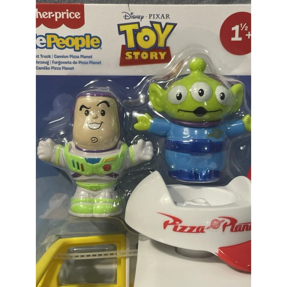 NEW Fisher-Price Little People Toy Story Pizza Planet Truck Buzz Lightyear Alien